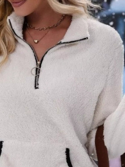 Maya Women's Sweater - close-up detail