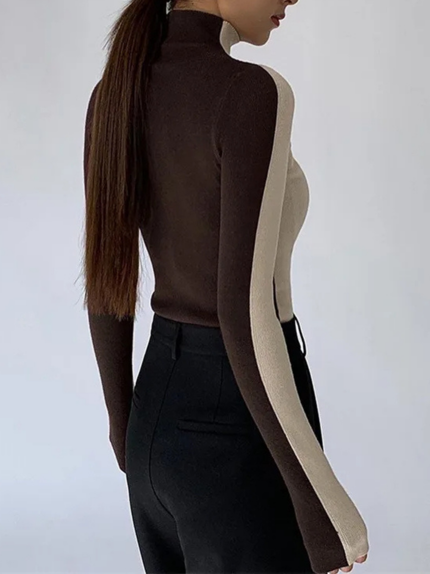 Esme Women's Knit Turtleneck - front view
