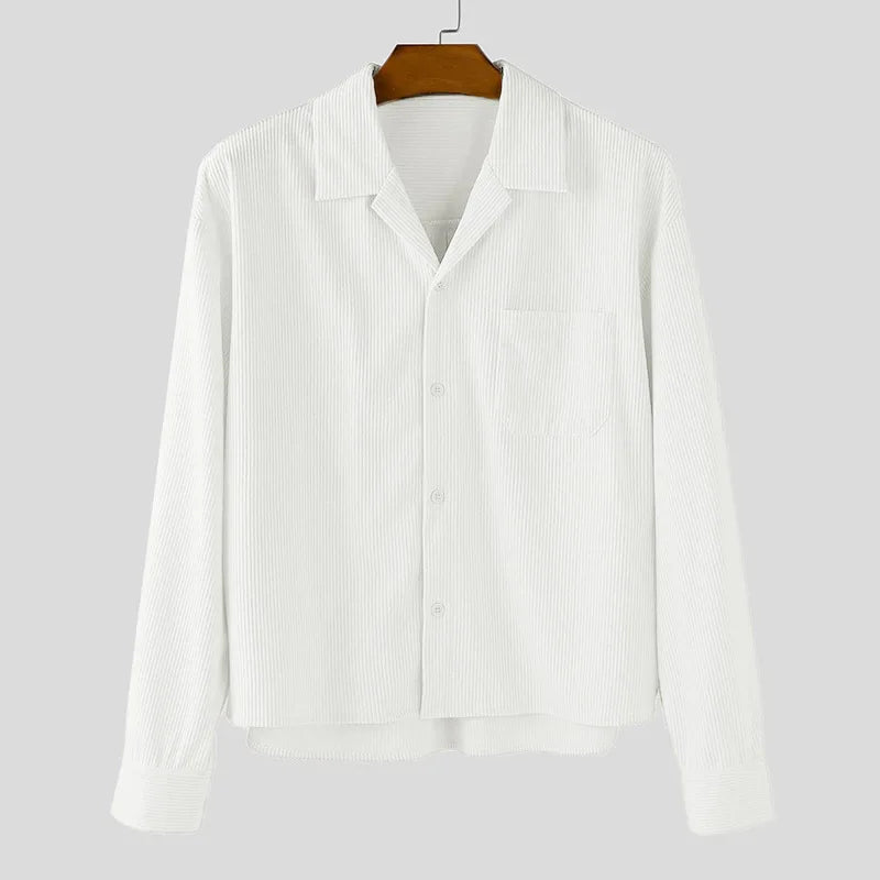 Vera Women's Corduroy Overshirt - flat lay