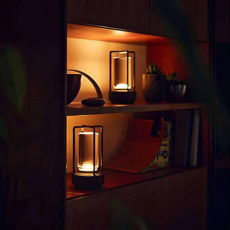 Nordic Crystal Table Lantern