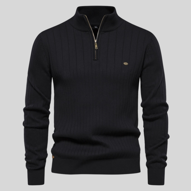 Tristan Men's Sweater | Zip