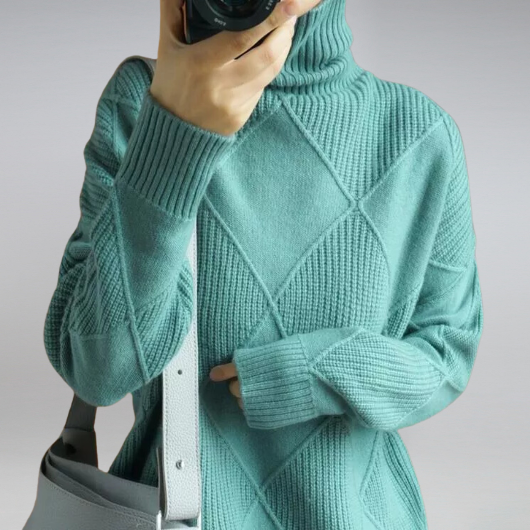 Wilda Women's Sweater - flat lay