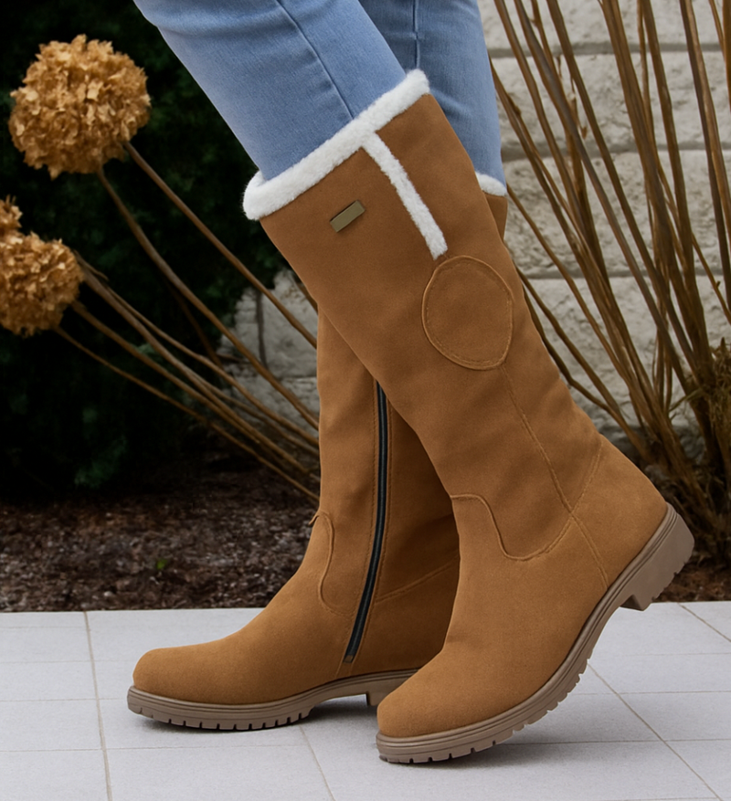 Paloma Women's Boots - fabric and finish detail