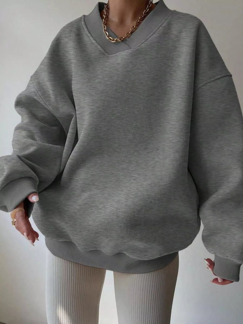 Margot Women's Oversized Sweater - styled view