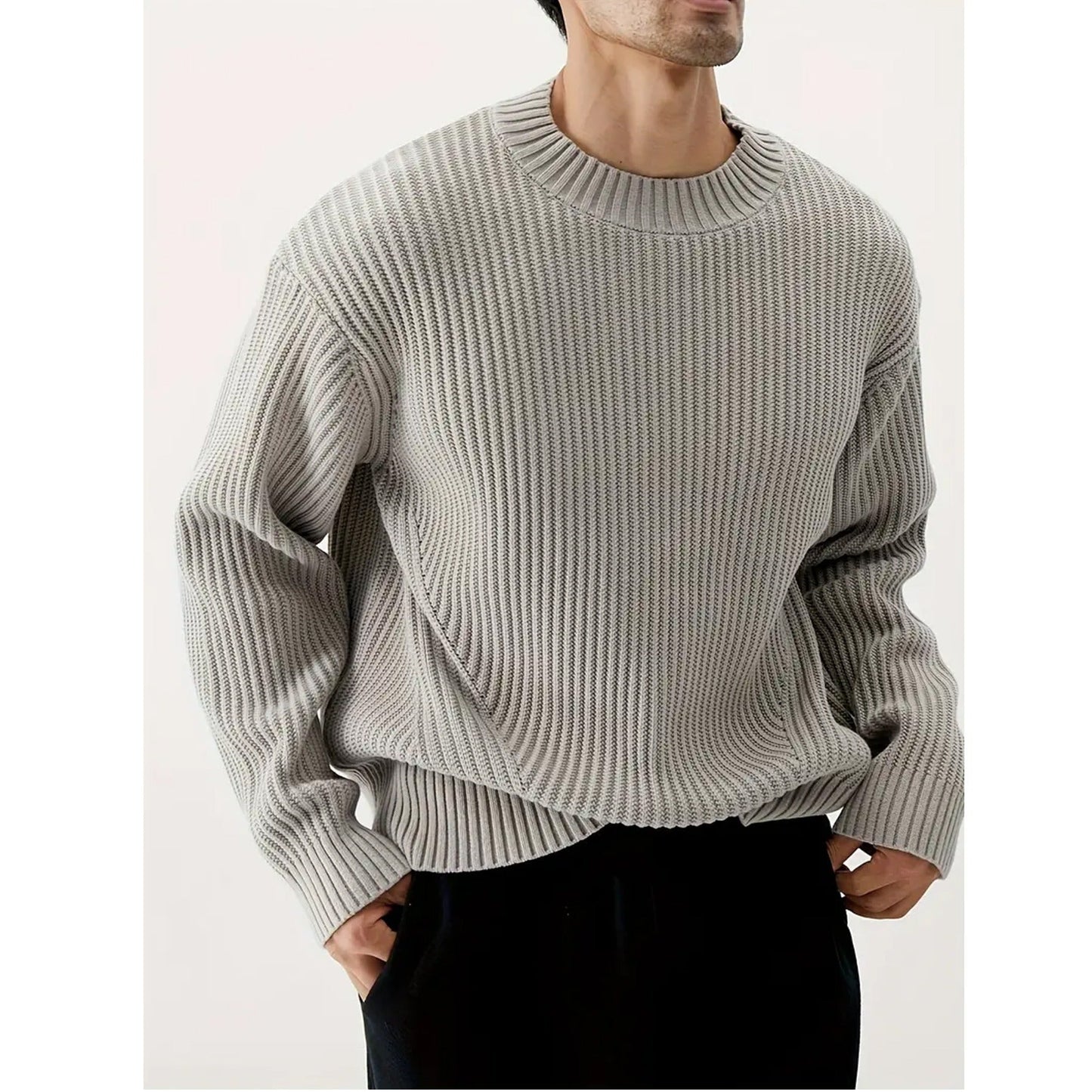 Elias Men's Sweater - styled view