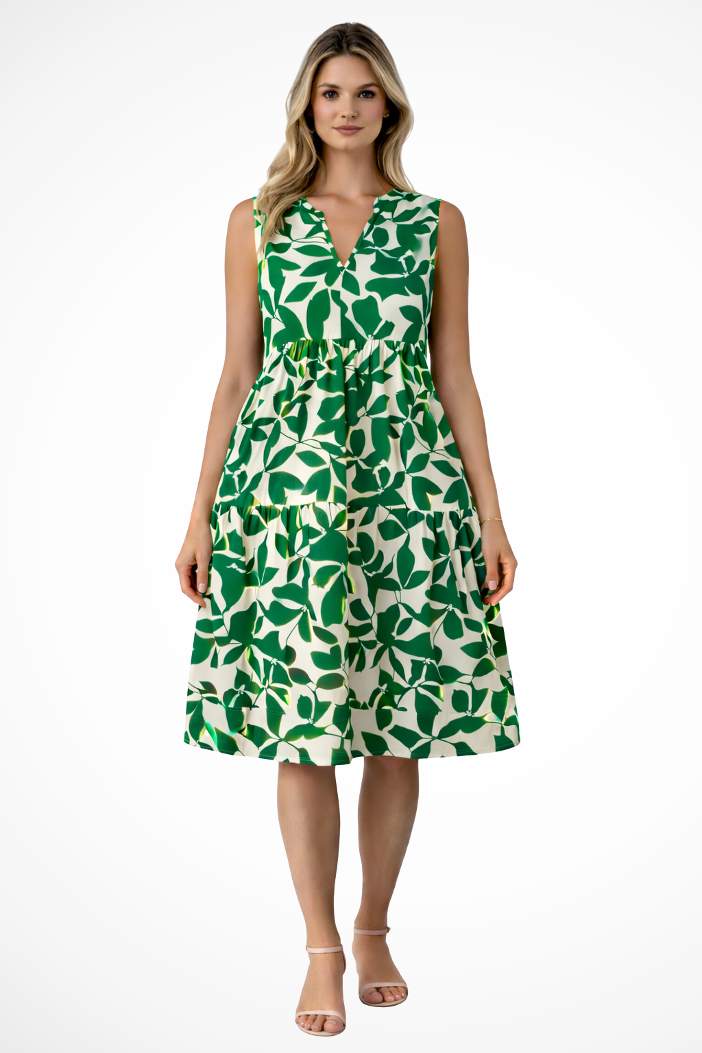 Juno Women's Midi Dress - full-length view