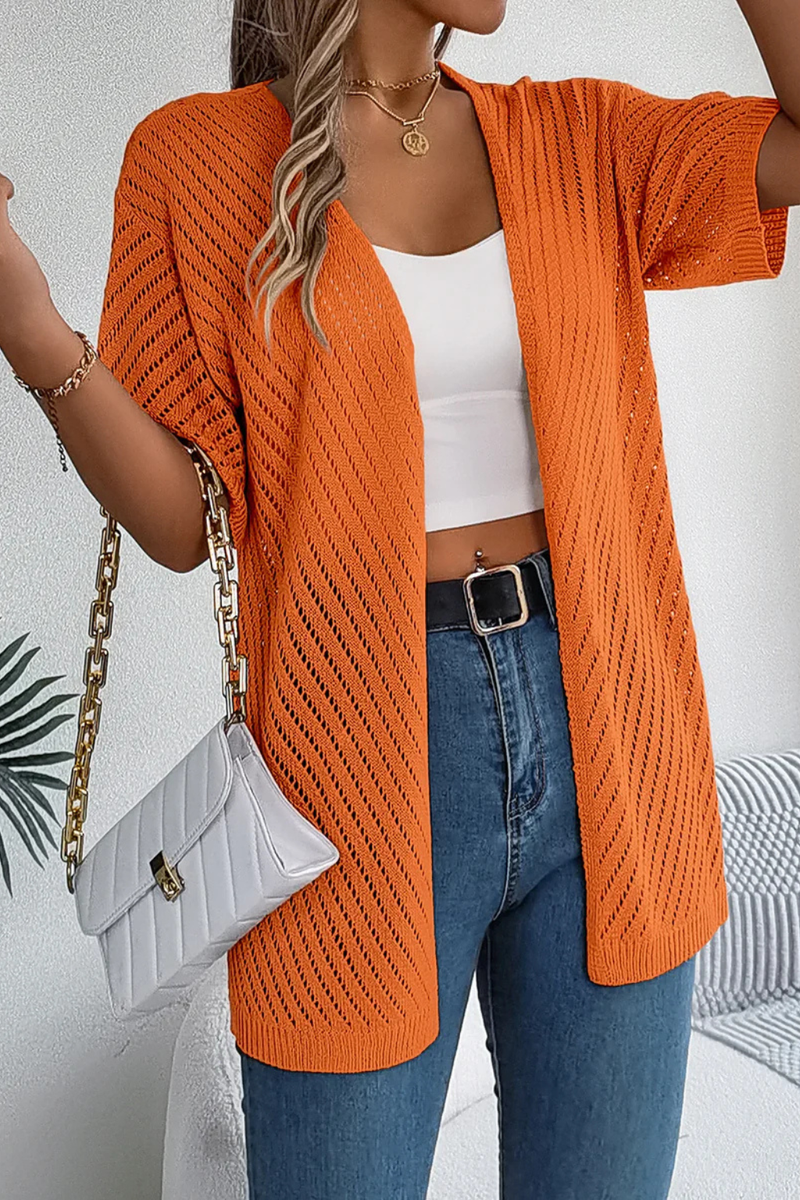Margot Women's Cardigan - fabric and finish detail