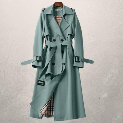 Juliette Women's Trench Coat - back view