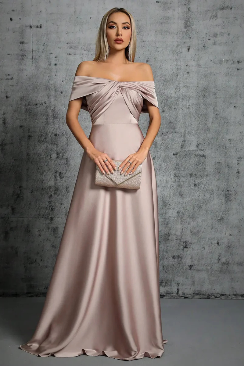 Mabel Women's Pleated Maxi Dress - shown in use