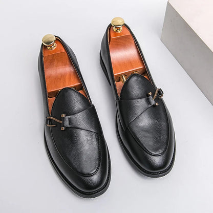 Ines Women's Loafers - fabric and finish detail