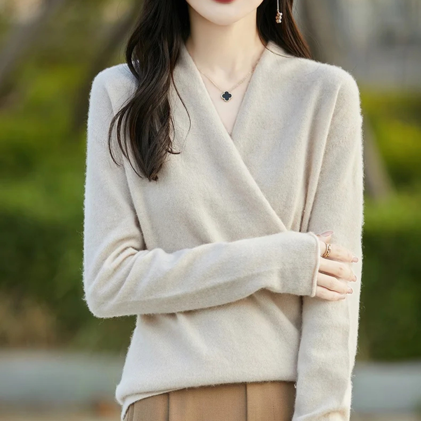 Wilda Women's Sweater - front view