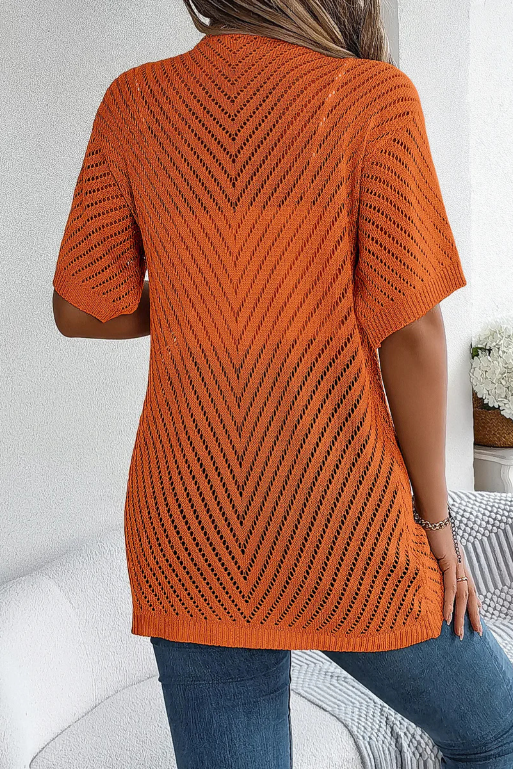 Margot Women's Cardigan - back view