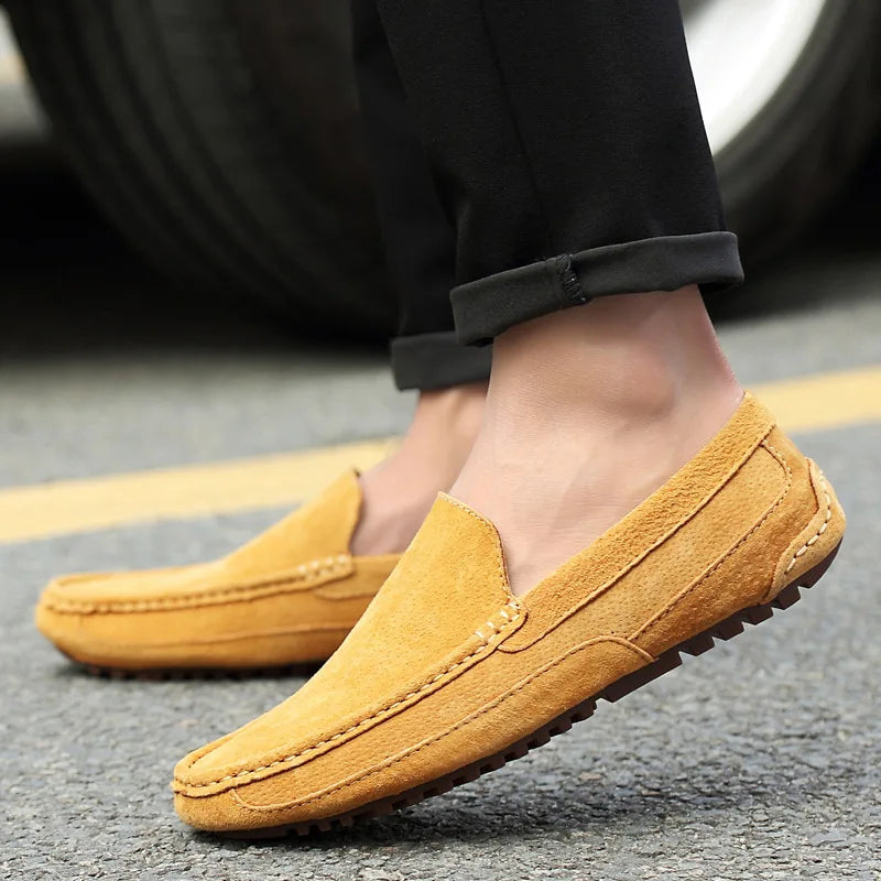 Wilder Men's Suede Loafers - front view