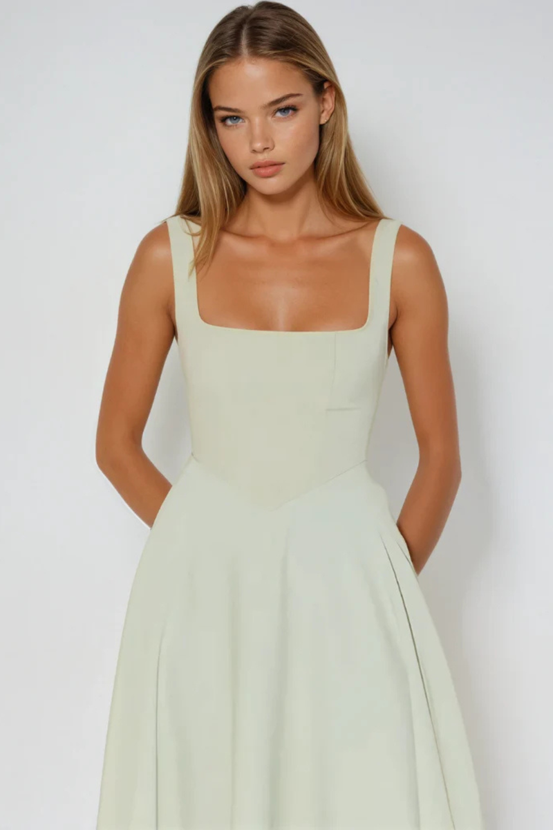 Ottilie Women's Maxi Dress - back view