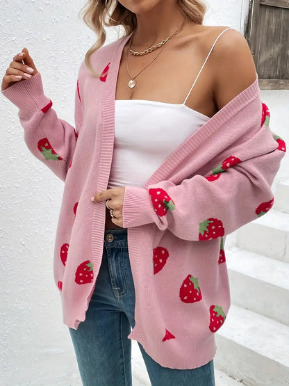 Alba Women's Cardigan - fabric and finish detail