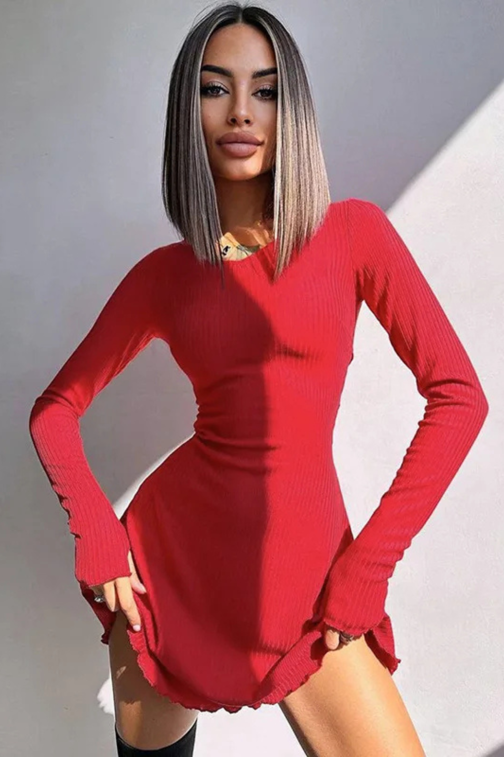 Violette Women's Mini Dress - shown in use