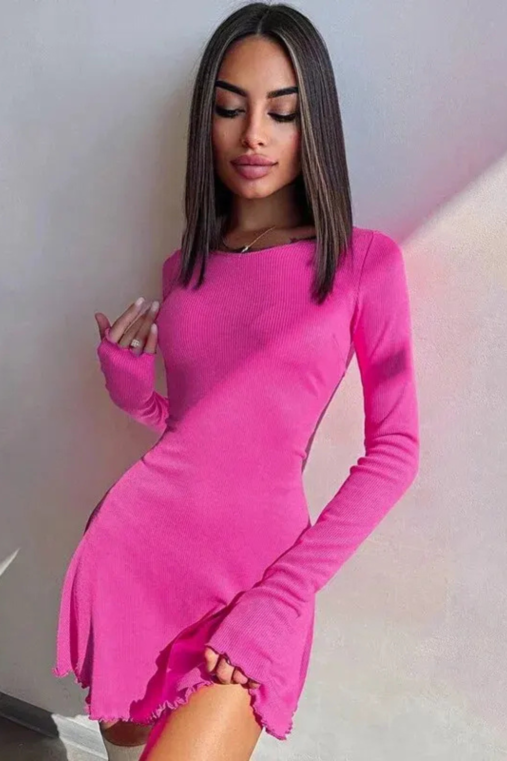 Violette Women's Mini Dress - full-length view