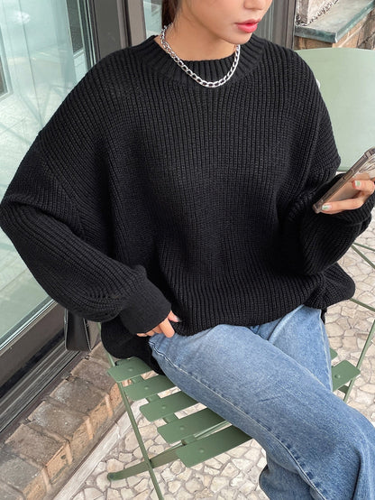 Ulla Women's Oversized Sweater - close-up detail