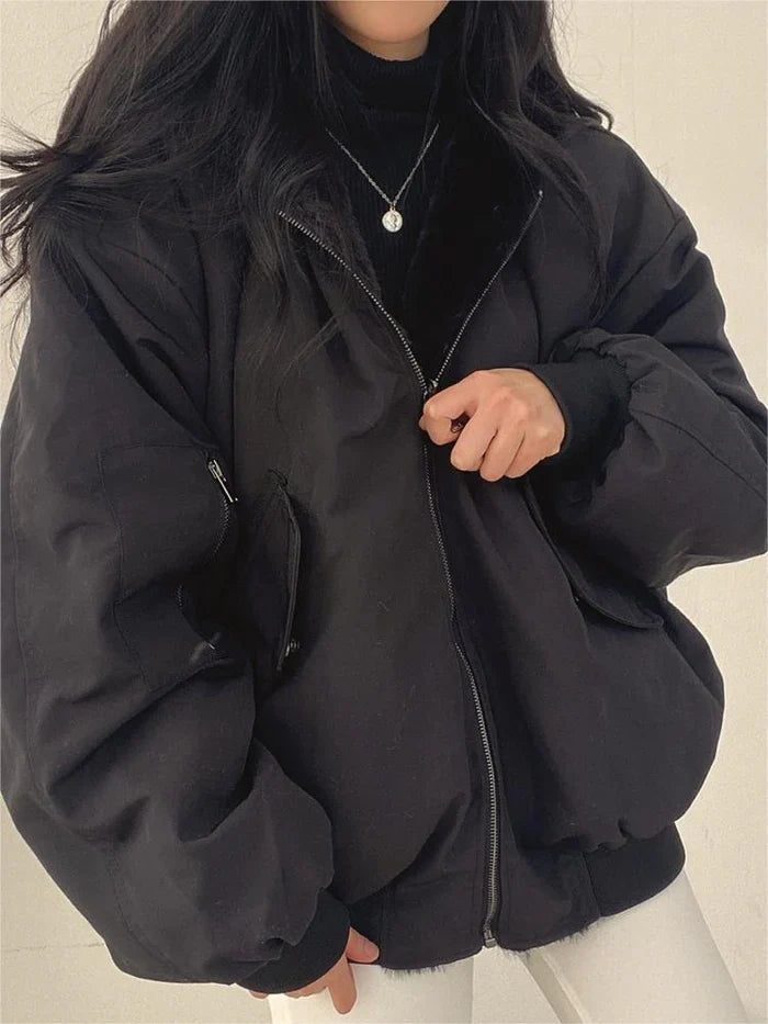 Elsie Women's Oversized Jacket - front view