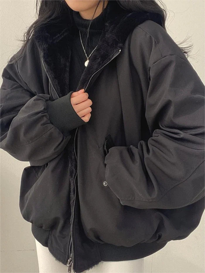 Elsie Women's Oversized Jacket - back view