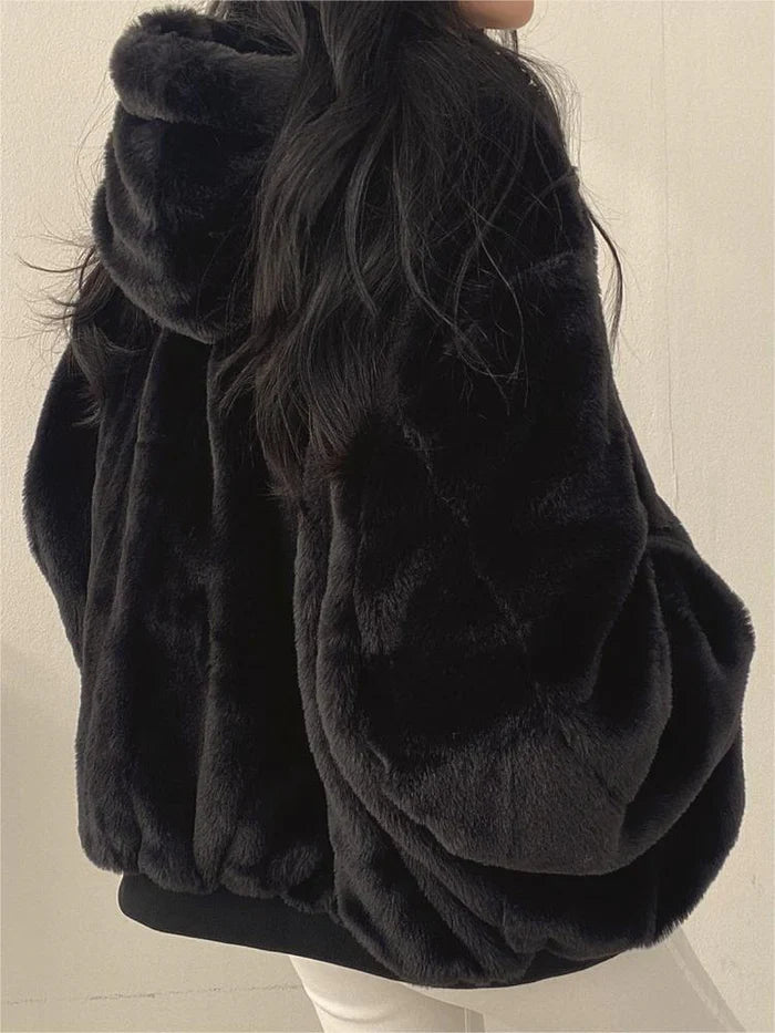 Elsie Women's Oversized Jacket - full-length view