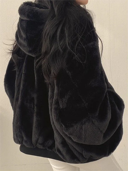 Elsie Women's Oversized Jacket - full-length view