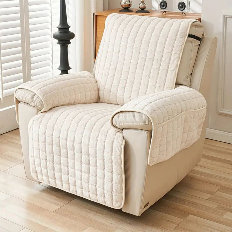 Snug Grid Recliner Chair Cover