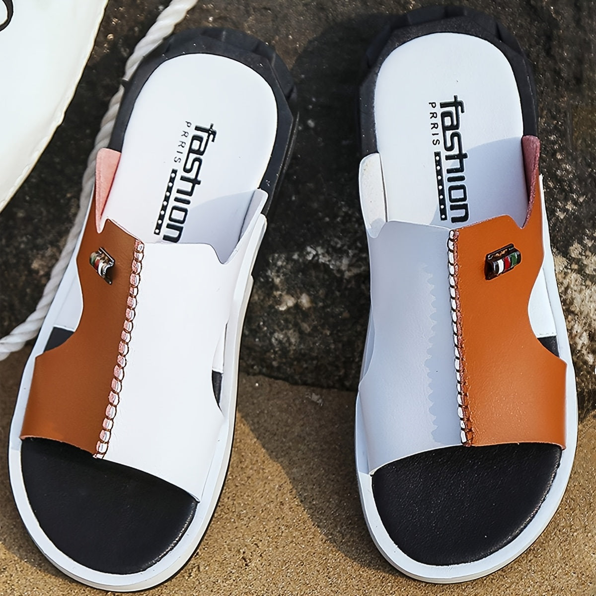 Gideon Men's Sandals - back view