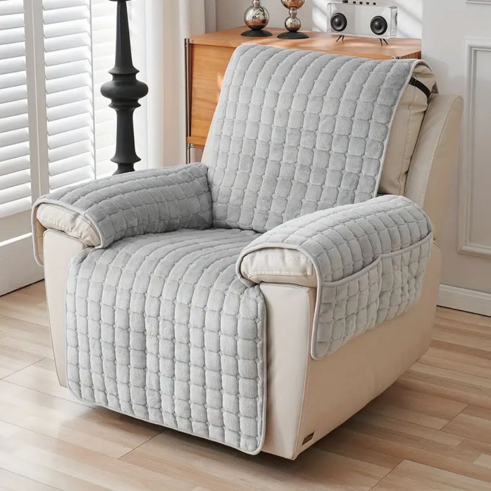 Snug Grid Recliner Chair Cover