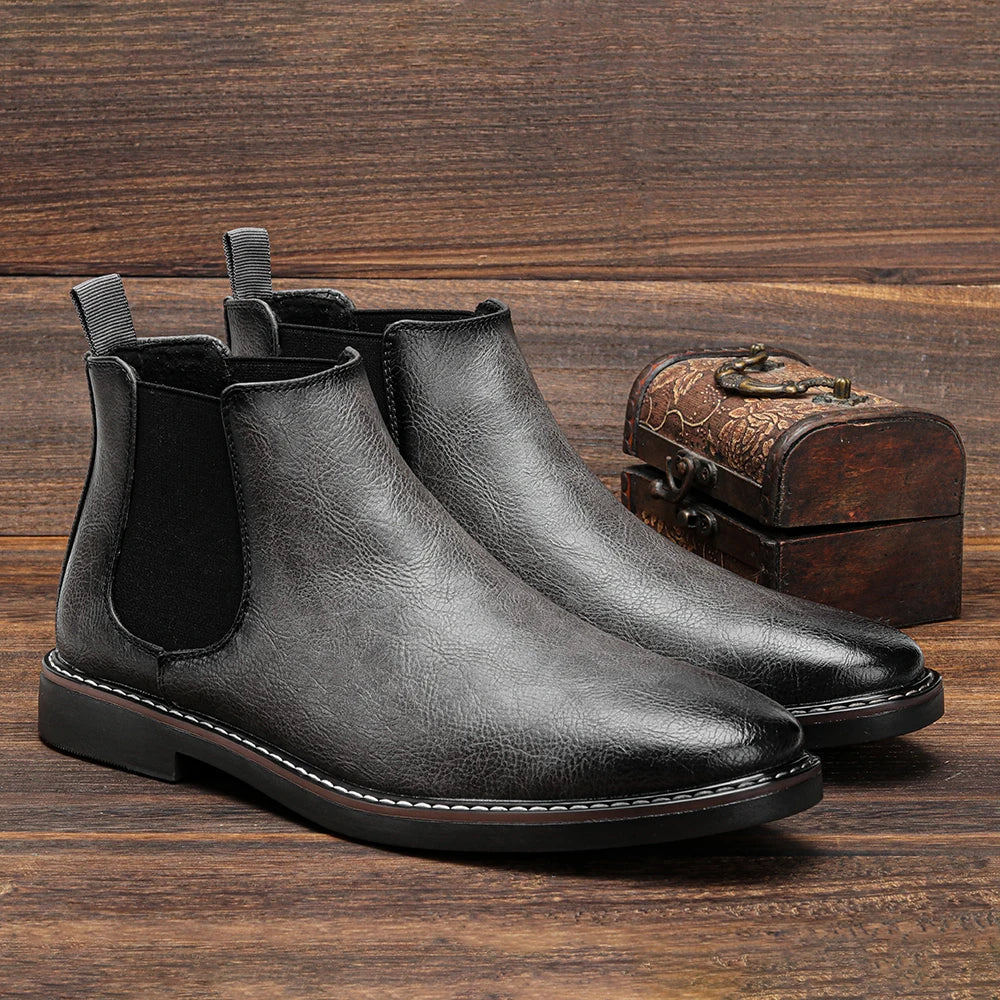 Rhea Women's Chelsea Boots - full-length view