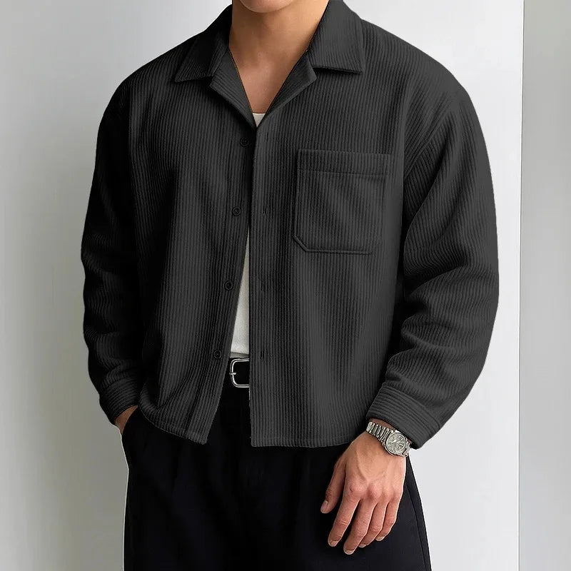 Vera Women's Corduroy Overshirt - front view