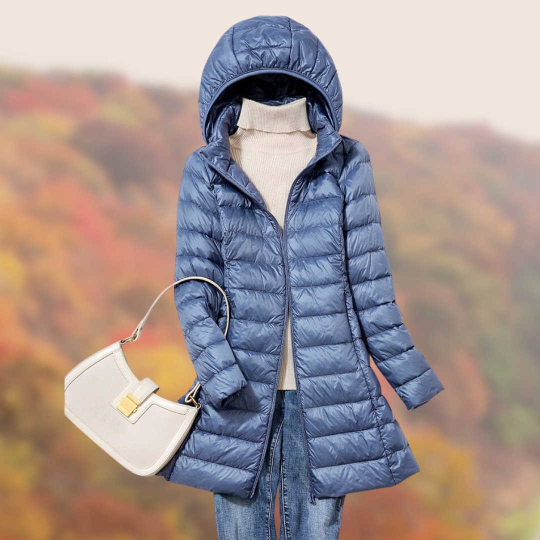 Cleo Women's Puffer Jacket - front view