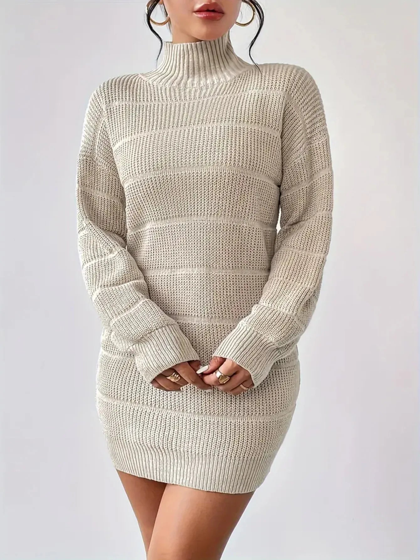 Iris Women's Mini Dress - fabric and finish detail