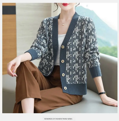 Zadie Women's Cardigan - close-up detail