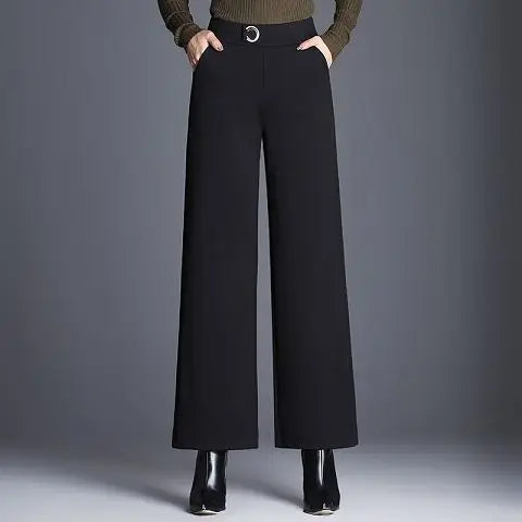 Kaia Women's Plaid Trousers - flat lay