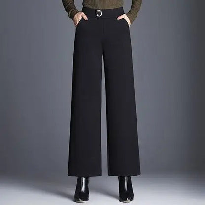 Kaia Women's Plaid Trousers - flat lay