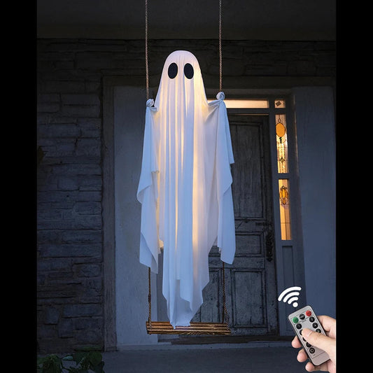 Meadow Solar Halloween Decoration - front view