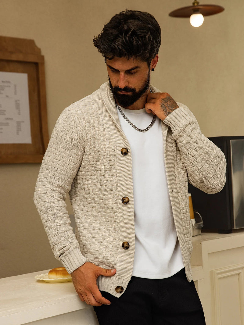 Hattie Women's Cardigan | Black, Beige