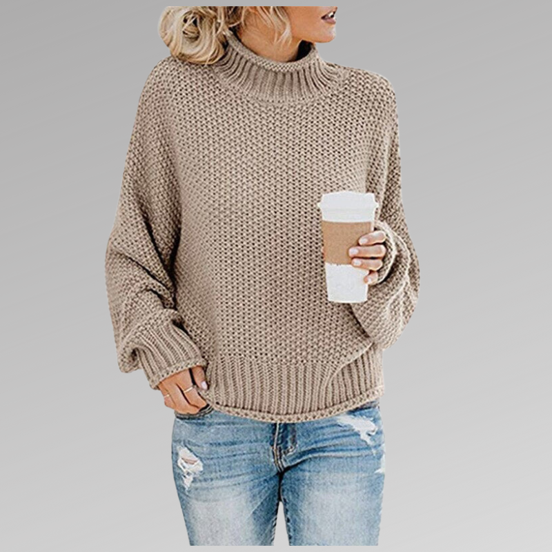 Selma Women's Oversized Sweater - styled view