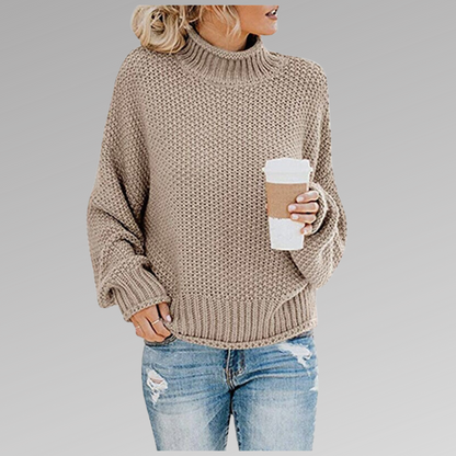 Selma Women's Oversized Sweater - styled view