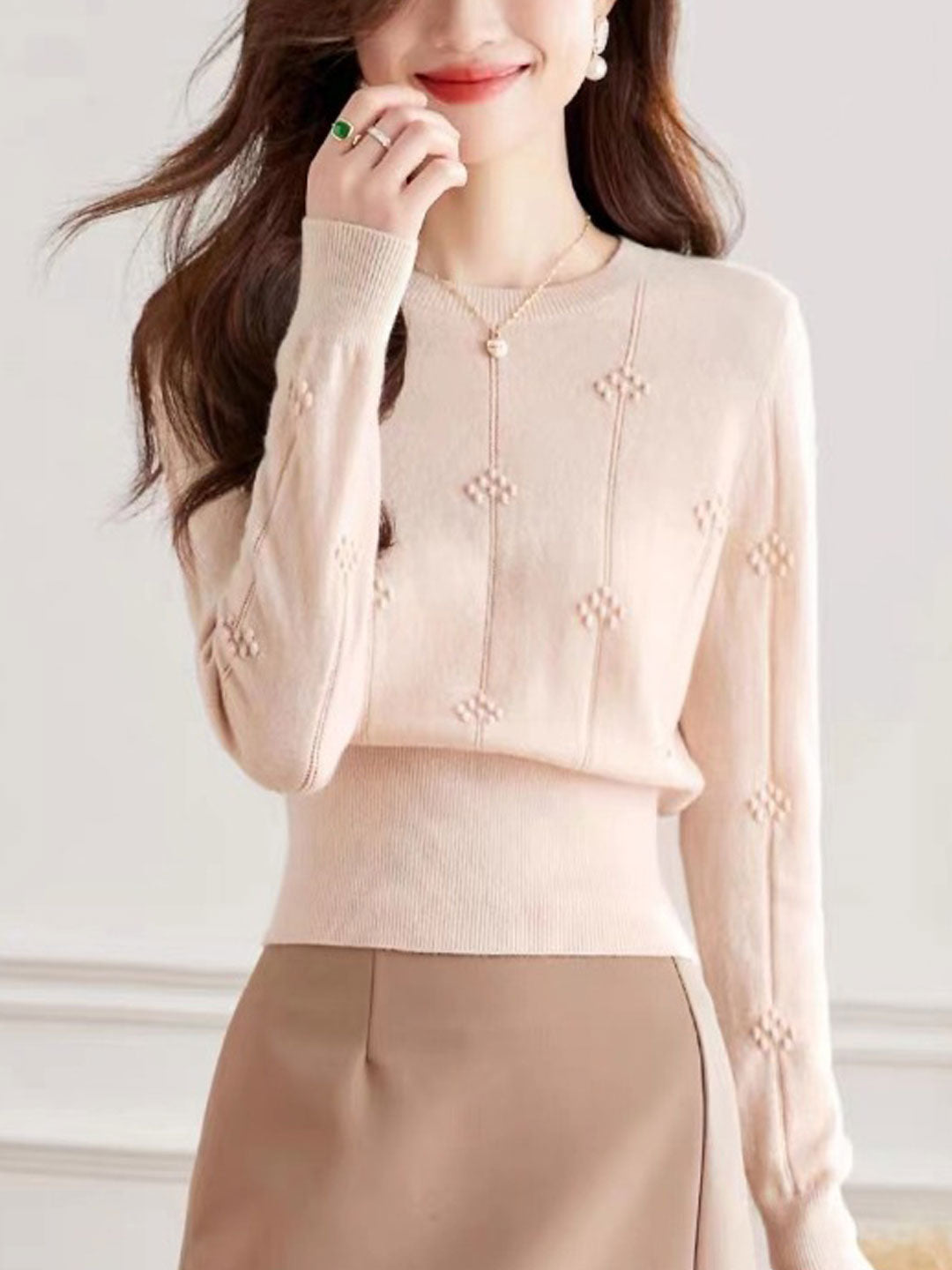 Saskia Women's Sweater - styled view