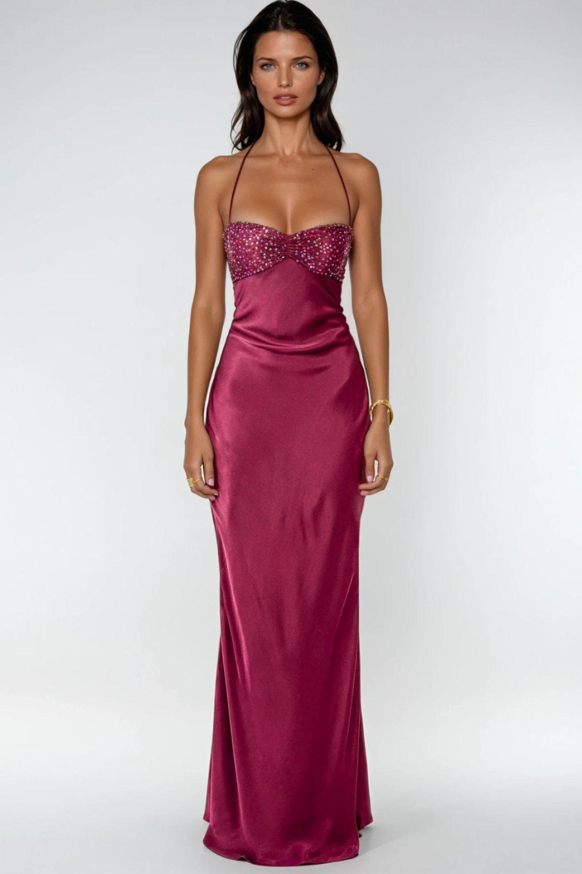 Wilda Women's Maxi Dress - front view