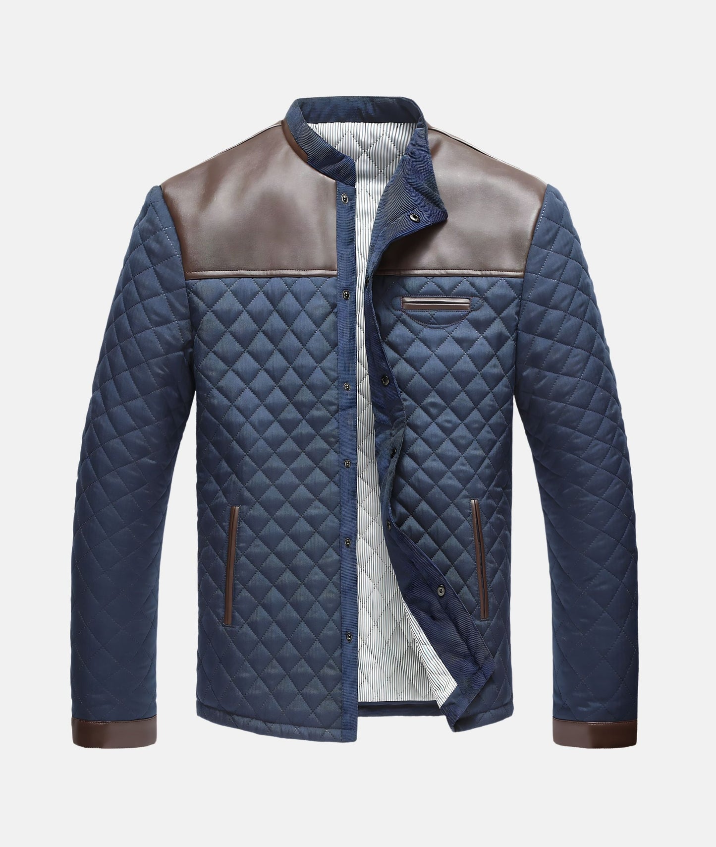 Rufus Men's Quilted Jacket - front view