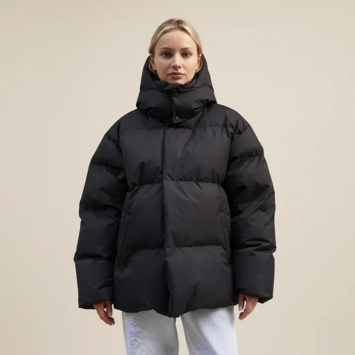 Elsie Women's Adjustable Puffer Jacket - back view