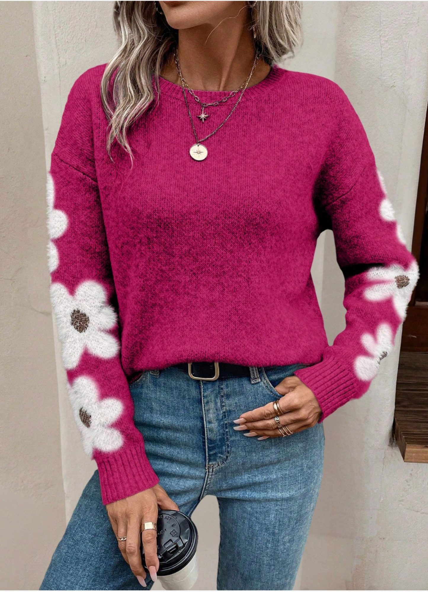 Elise Women's Sweater - styled view