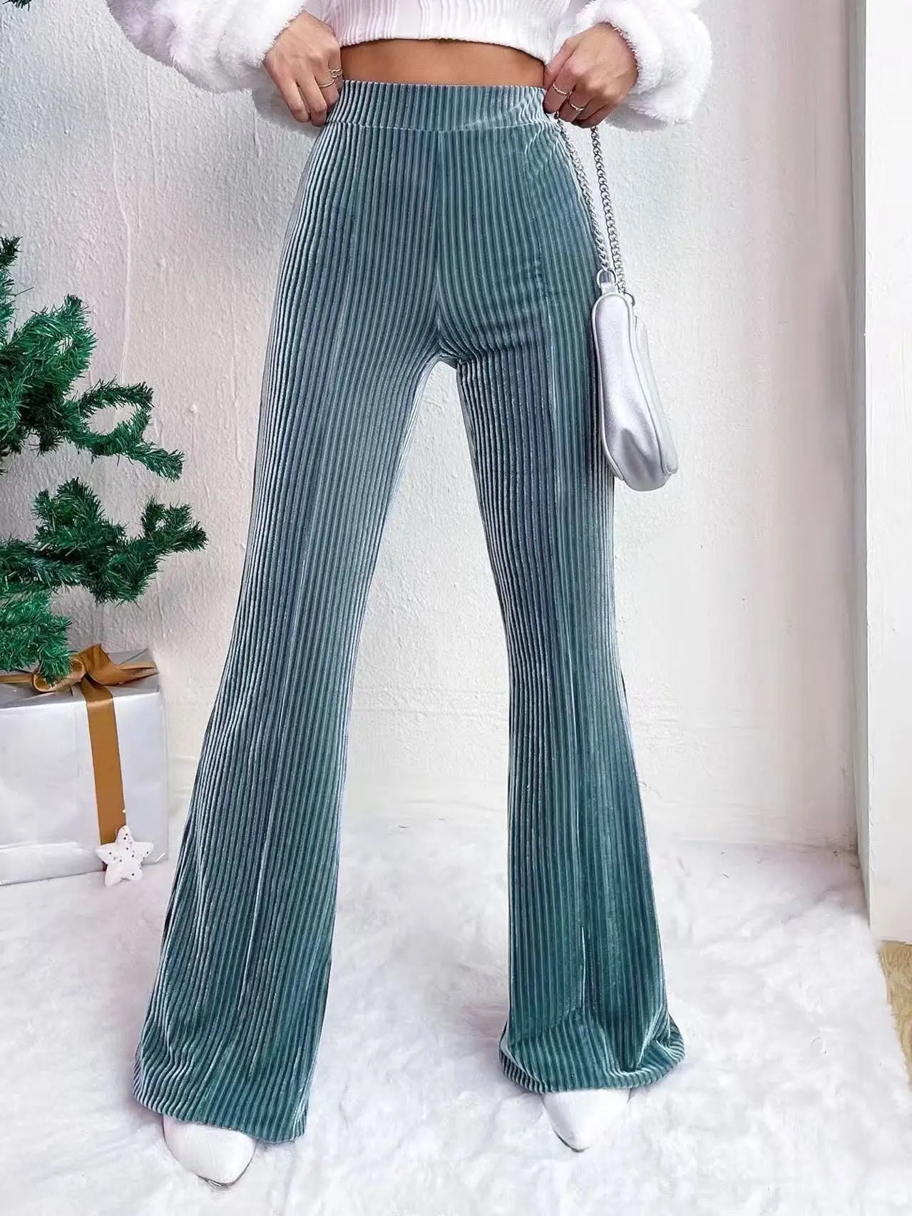 Talia Women's Flared Pant - back view