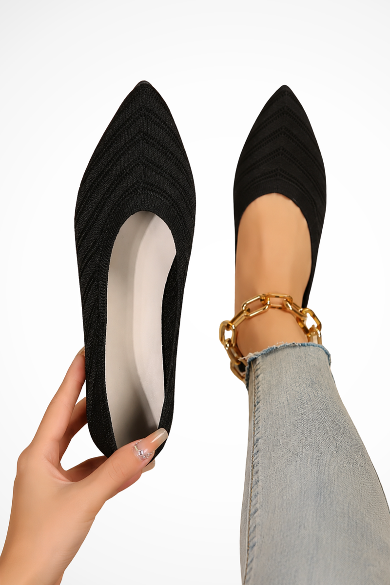 Imogen Women's Loafers | Orthopedic, Knit, Pointed Toe