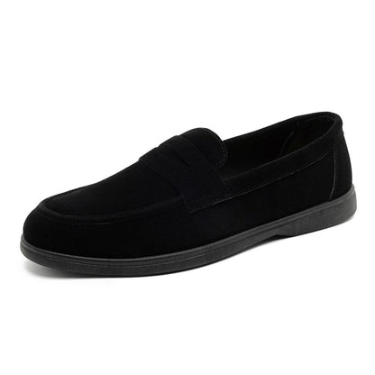 Odette Women's Suede Loafers - styled view