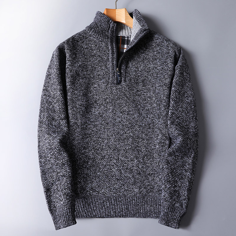 Zane Men's Ribbed Knit Sweater - front view