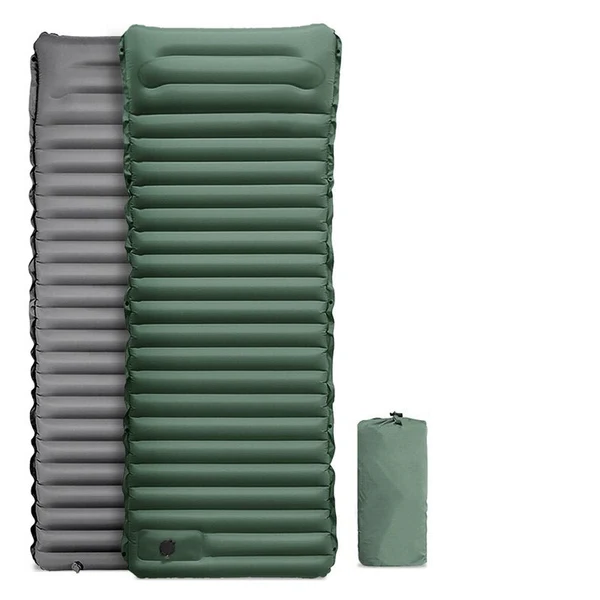 Vale Portable Inflatable Mattress | Black, Brown